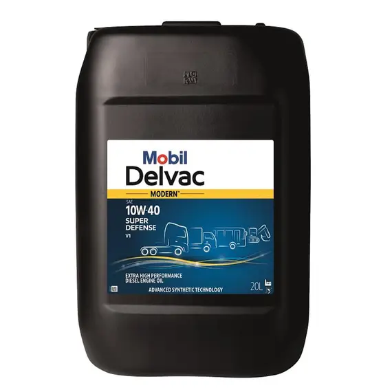 Масло моторное MOBIL Delvac Modern 10W-40 Super Defense V1 20 л (157342)