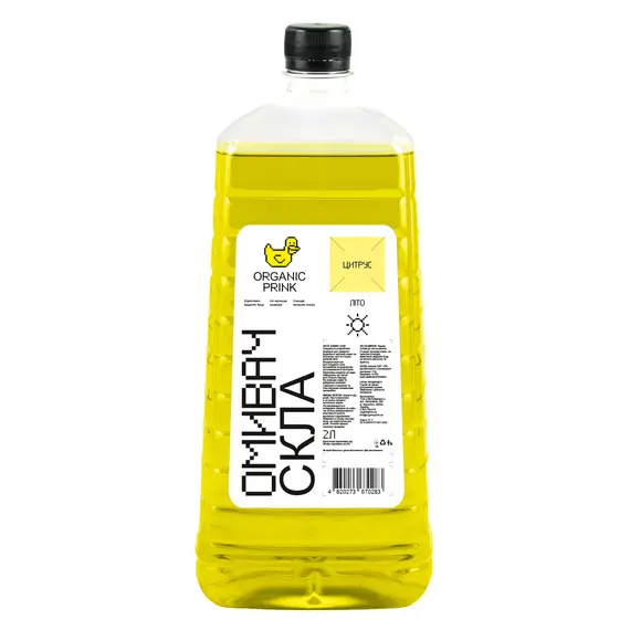 Омыватель стекла летний ORGANIC PRINK "Цитрус" 2 л (011012)