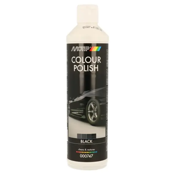 Поліроль для кузова авто MOTIP Color Polish чорний 500 мл (000747BS)