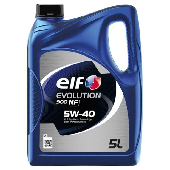 Масло моторное ELF Evolution 900 NF A3/B4 SL/CF 5W-40 5 л (194872)