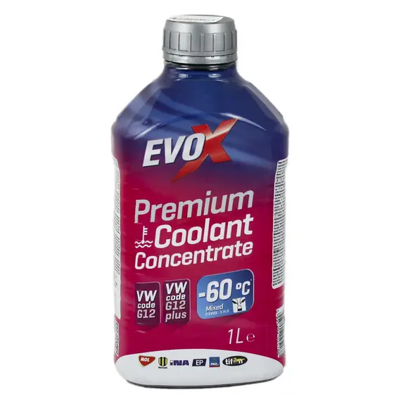 Жидкость охлаждающая MOL Evox Premium красная концентрат 1 л (19010052)