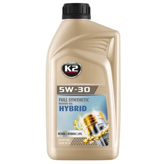 Масло моторное K2 Full Synthetic OIL Hybrid 5W-30 1 л (O1551E)