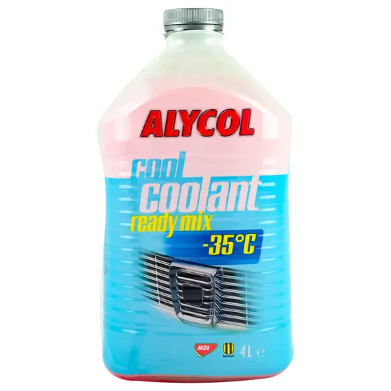 Жидкость охлаждающая MOL Alycol Cool Ready -35 °C розовая 4 л (19010017)