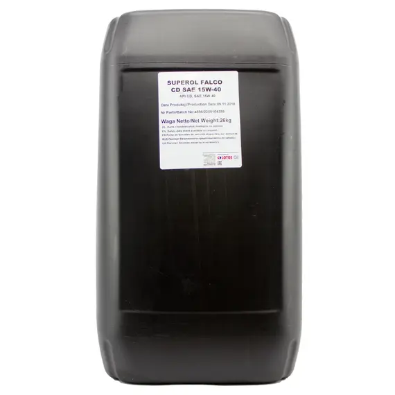 Олива моторна LOTOS Superol Falco CD 15W-40 26 кг (WF-E301480-000)