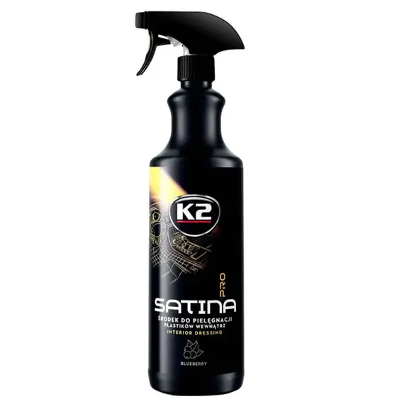 Средство для ухода за приборной панелью и пластиковыми деталями K2 Satina Pro "Голубика" 1 л (D5001)