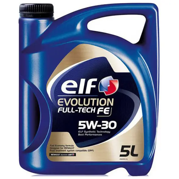 Олива моторна ELF Evolution Fulltech FE 5W-30 5 л (194908)