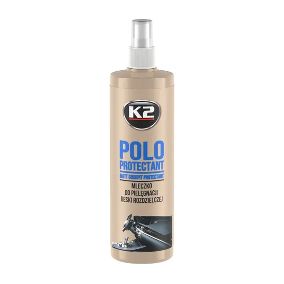 Поліроль для пластику K2 Polo Protectant матовий прозорий 350 мл (K410)
