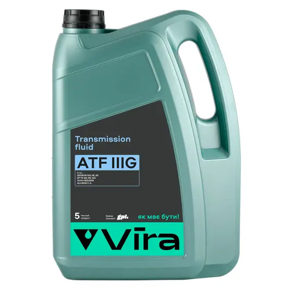 Масло трансмиссионное VIRA ATF IIIG 5 л (VI0399)