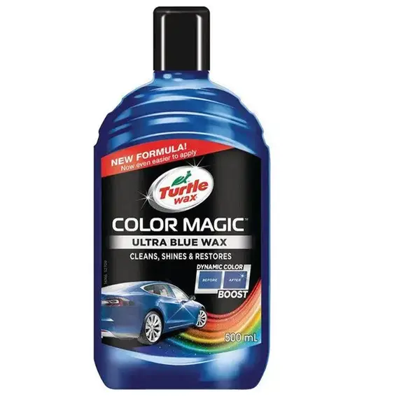 Полироль для кузова TURTLE WAX Color Magic синий 500 мл (52709/53238)