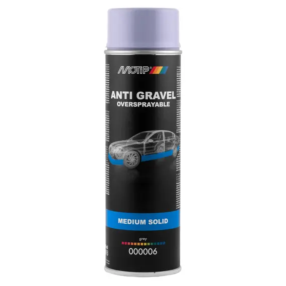 Антигравий MOTIP Anti Gravel серый аэрозоль 500 мл (000005)