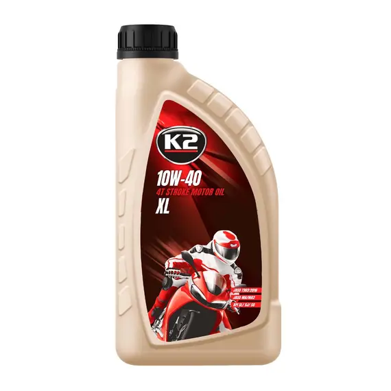 Масло моторное K2 4T Stroke Oil XL SL 10W-40 1 л (O4831E)