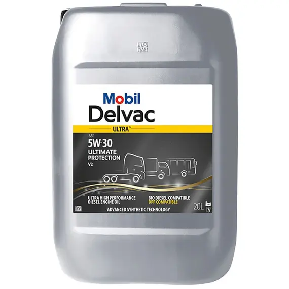 Олива моторна MOBIL Delvac Ultra Ultimate Protection V2 5W-30 20 л
