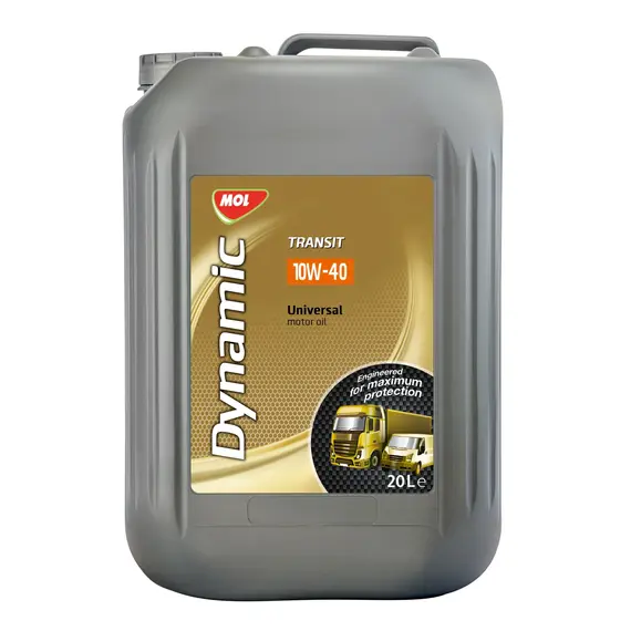 Масло моторное MOL Dynamic Transit 10W-40 20 л (13300390)