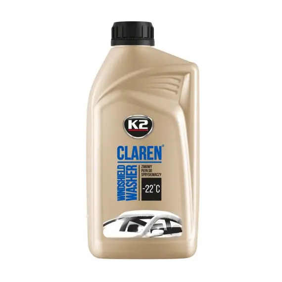 Омивач скла зимовий K2 Claren Windshield Washer -22 °С з нейтральним ароматом 1 л (K621)