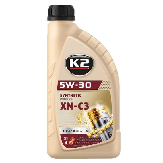 Масло моторное K2 Synthetic SN XN-C3 5W-30 1 л (O1511E)