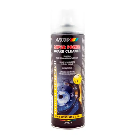Очищувач для гальмівної системи MOTIP Power Brake Cleaner аерозоль 500 мл (090528BS)