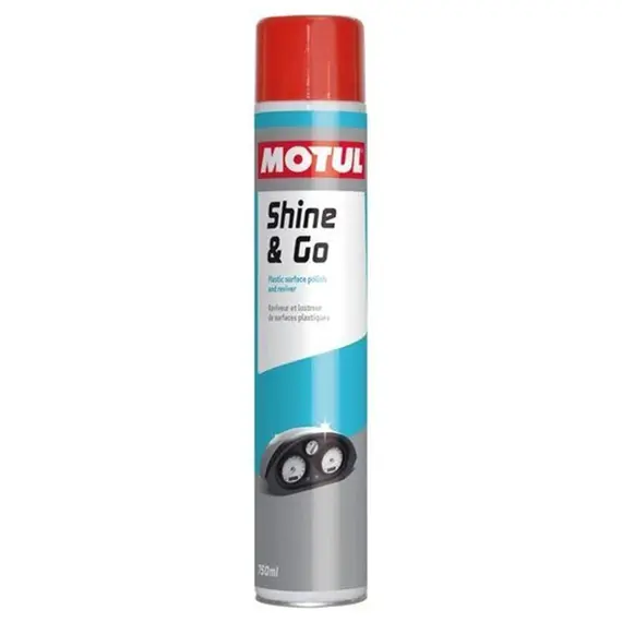Полироль для ухода за приборной панелью MOTUL Shine & Go аэрозоль 750 мл (106561)