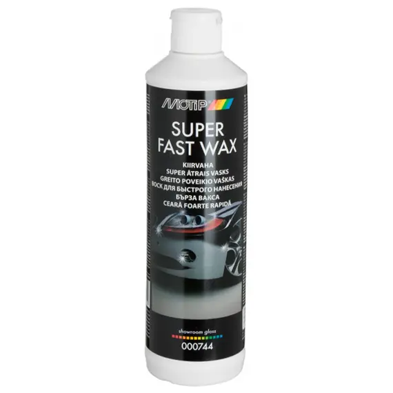 Воск для кузова MOTIP Super Fast Wax супер быстрый 500 мл (000744BS)