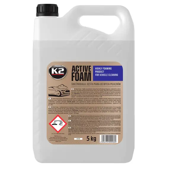 Активна піна K2 Active Foam для миття авто 5 кг (M100)