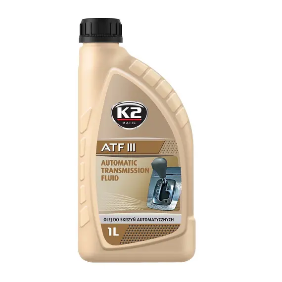 Масло трансмиссионное K2 ATF III 1 л (O5731E)