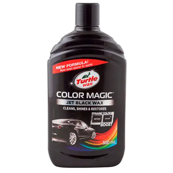 Полироль для кузова TURTLE WAX Color Magic черный 500 мл (52708/53237)