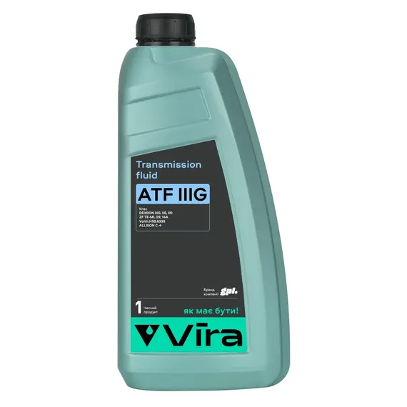 Масло трансмиссионное VIRA ATF IIIG 1 л (VI0369)