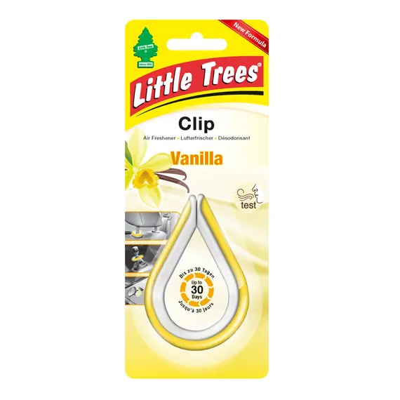 Ароматизатор для салона авто Little Trees Clip "Ваниль" 30 г (9745.1)