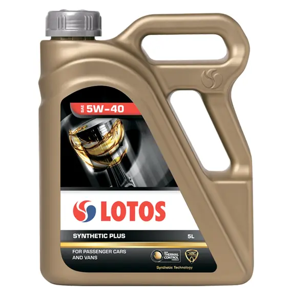 Масло моторное LOTOS Synthetic Plus A3/B4 SN/CF 5W-40 5 л (WF-K502Y00-0H1)