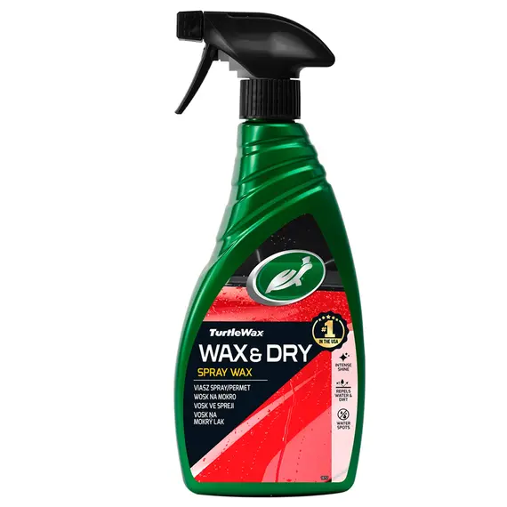 Полироль для кузова TURTLE WAX Wax & Dry 500 мл (52795)