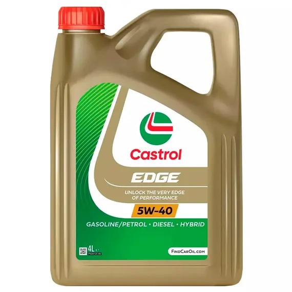 Масло моторное CASTROL Edge Titanium FST C3 5W-40 4 л (157B1C)