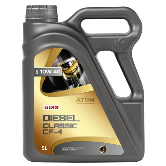 Олива моторна LOTOS Diesel Classic CE/SF 10W-40 5 л (WG-K502430-0N0)