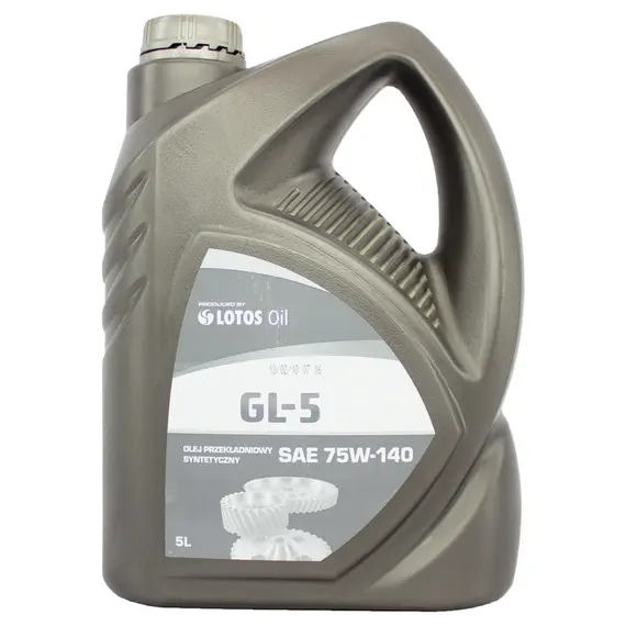 Масло трансмиссионное LOTOS Semisyntetic Gear Oil GL-5 75W-140 5 л (WK-K500E20-0N0)