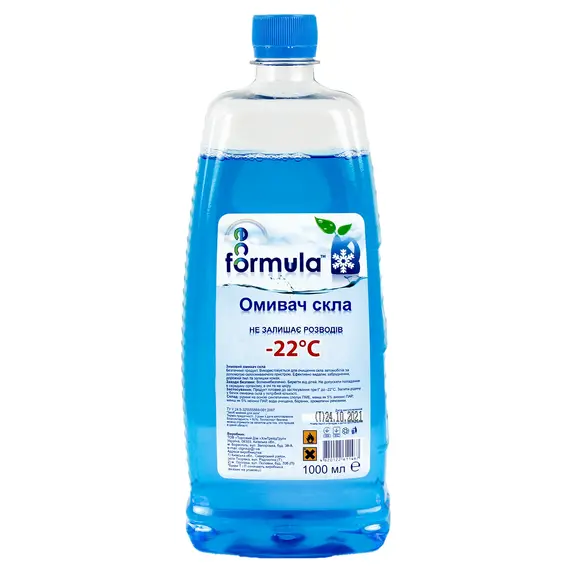 Омыватель стекла зимний EcoFormula -22 °С "Морской бриз" 1 л