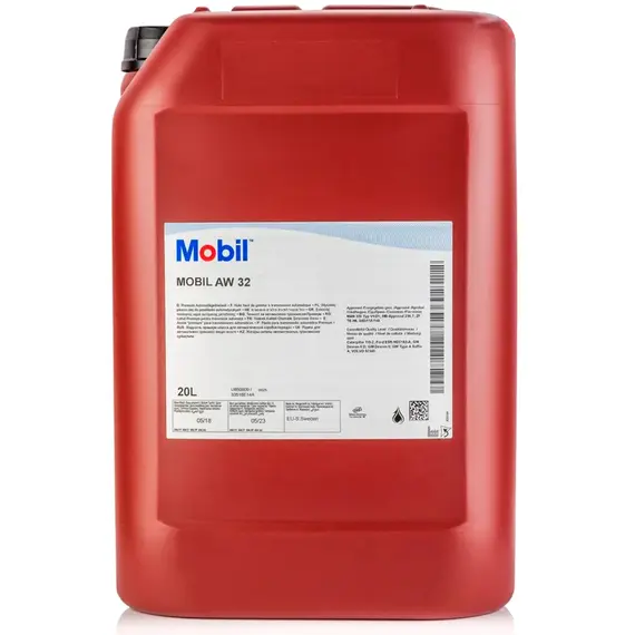 Масло гидравлическое MOBIL AW 32 20 л (156038) (156038)