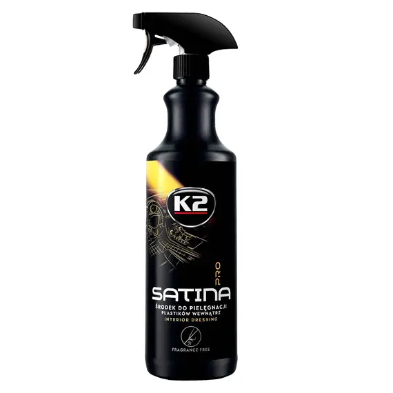 Средство для ухода за приборной панелью и пластиковыми деталями K2 Satina Pro с нейтральным ароматом 1 л (D50911)