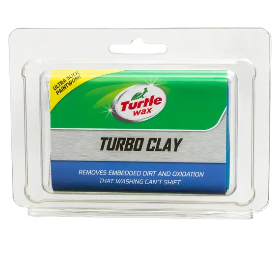 Глина для очищення кузова TURTLE WAX Turbo Clay 200 г (X8957td)