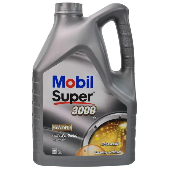 Олива моторна MOBIL Super 3000 x1 A3/B4 5W-40 5 л (156154)