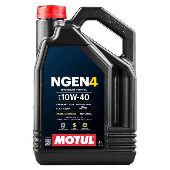Масло моторное MOTUL NGEN4 10W-40 5 л (113059)