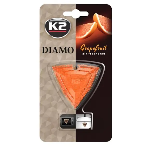 Ароматизатор для салону авто K2 Diamo "Грейпфрут" 15 г (V88GRA)