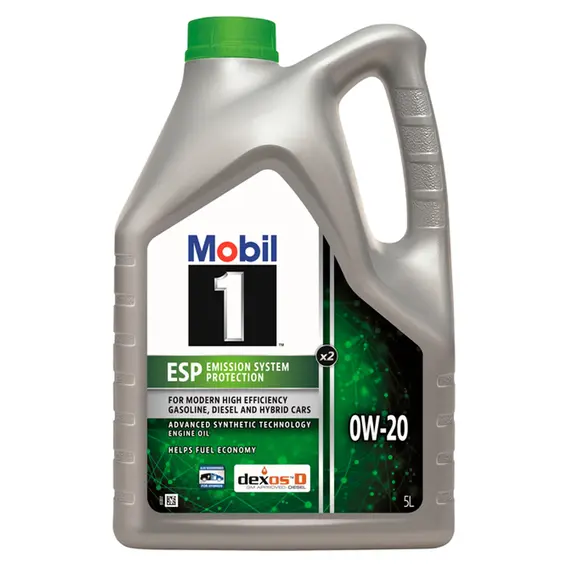 Масло моторное MOBIL 1 ESP X2 0W-20 5 л