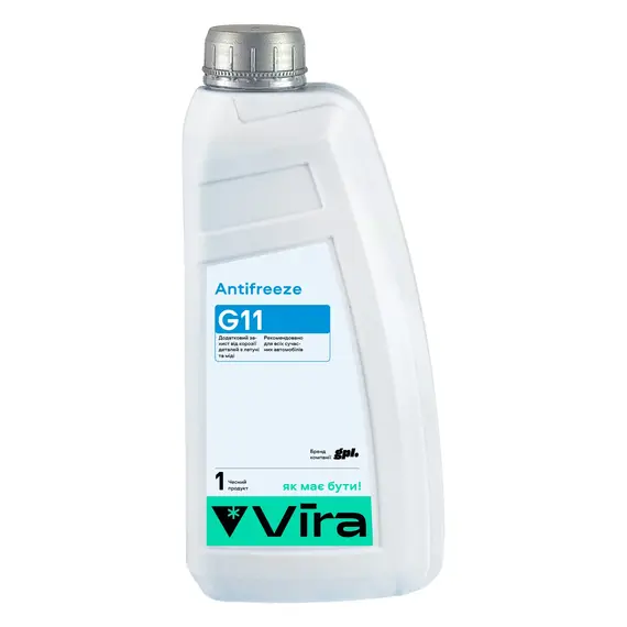 Жидкость охлаждающая VIRA -40 °C G11 синяя 1 кг (VI0020)