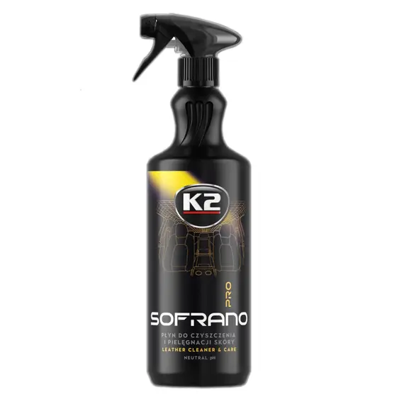Средство для очистки кожи Sofrano Pro Leather Cleaner нейтральный бутылка 1 л