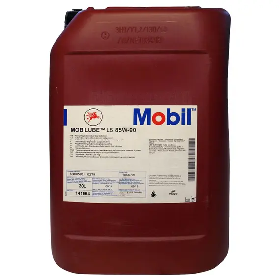 Масло трансмиссионное MOBIL MOBILUBE LS GL-5 85W-90 20 л (127838)