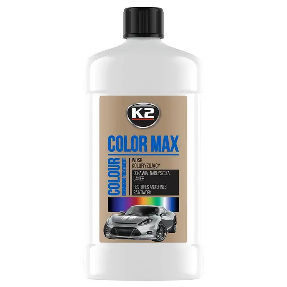 Полироль восковой для кузова K2 Color Max белый 500 мл (K025BI)