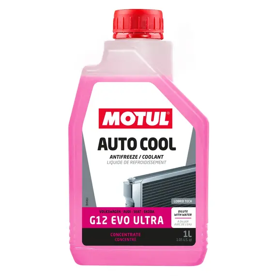 Жидкость охлаждающая MOTUL Auto Cool G12 Evo Ultra концентрат 1 л (112643)