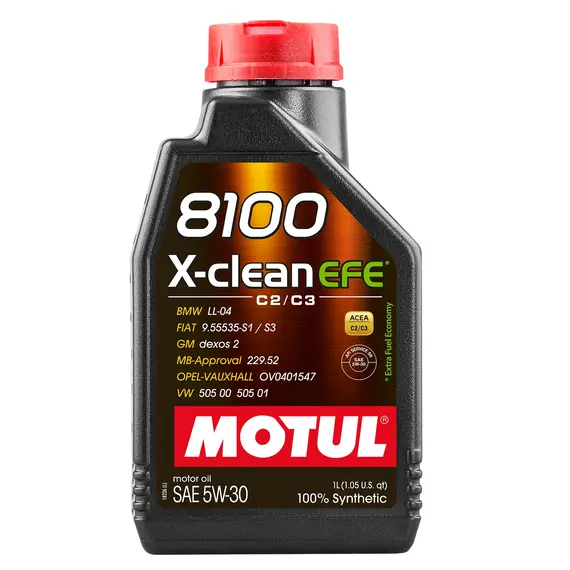 Олива моторна MOTUL 8100 X-сlean EFE 5W-30 1 л (109470/814001)