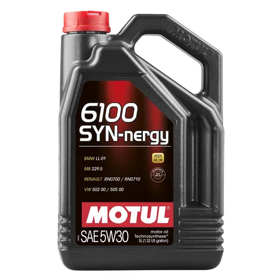 Олива моторна MOTUL 6100 Syn-nergy 5W-30 5 л (113145/838351)