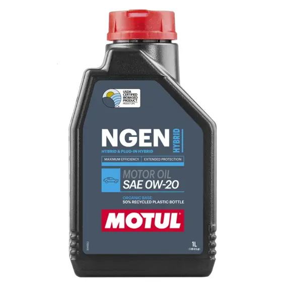 Масло моторное MOTUL Hybrid 0W-20 1 л (107141/333101)