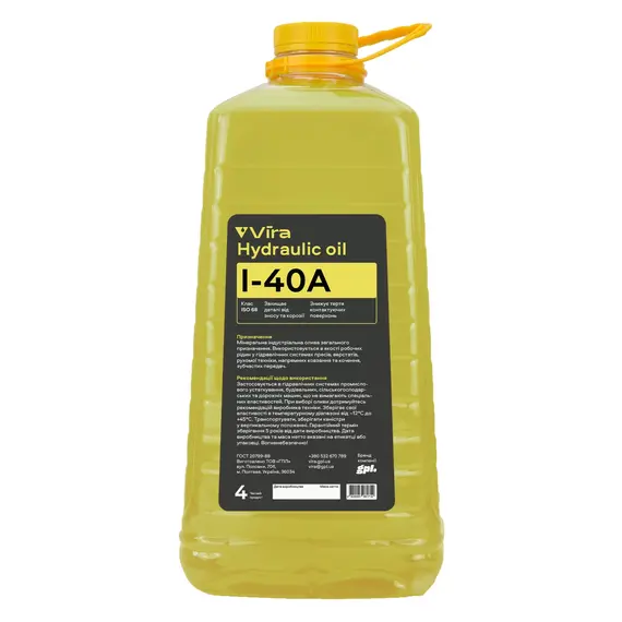 Масло индустриальное VIRA И-40А ISO 68 4 л (VI0332)