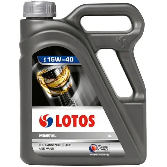 Масло моторное LOTOS Mineral SN 15W-40 4 л (WF-K405J90-0H0)